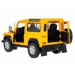 Auto R/C Land Rover Defender 1:14 Rastar – Žlté